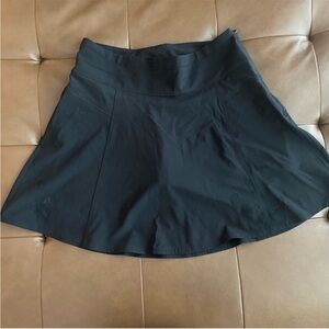 Athleta Black Skater Mini Skort